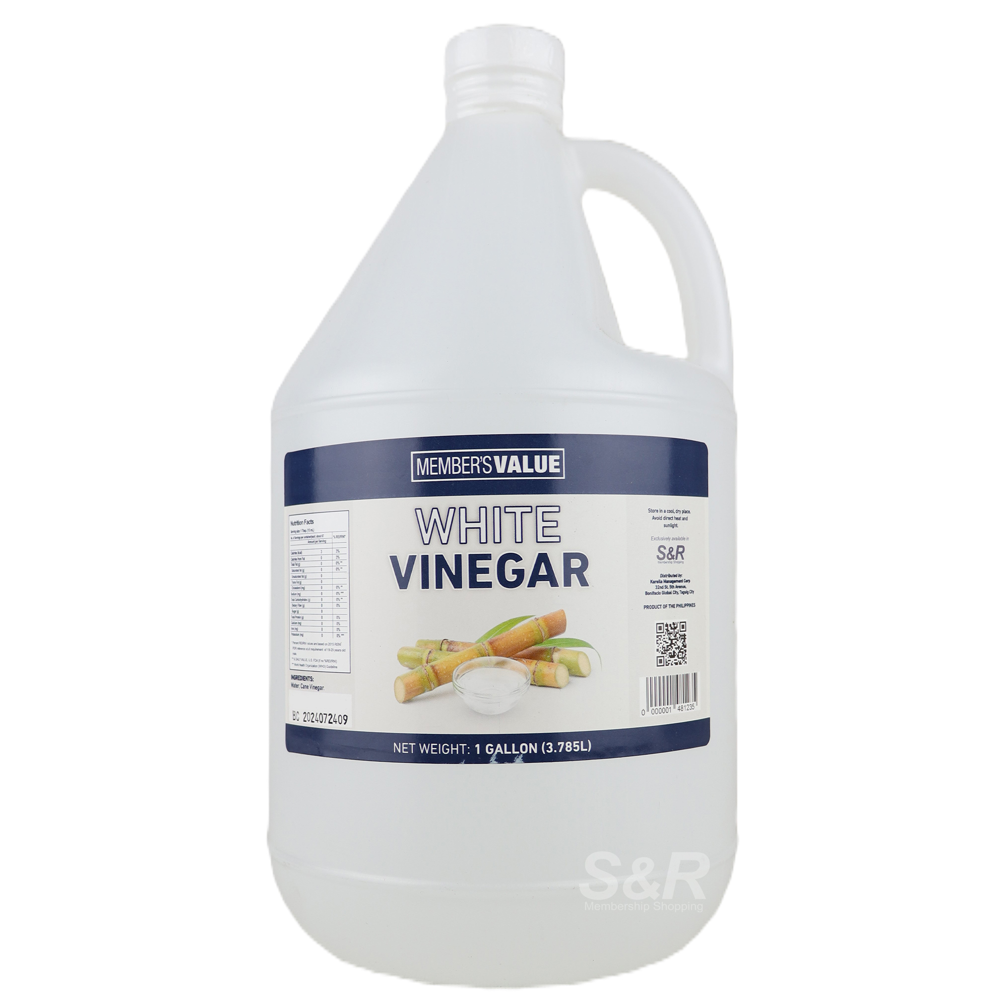 Member's Value White Vinegar 3.78L Member's Value White Vinegar 3.78L
